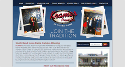 Desktop Screenshot of kramerhouses.com